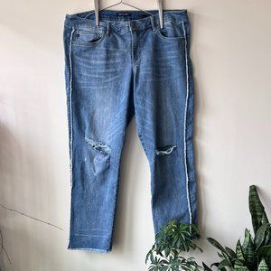 Gently Worn Distressed Dear John Erin Slim Straight HIGHDRIVE Jeans
